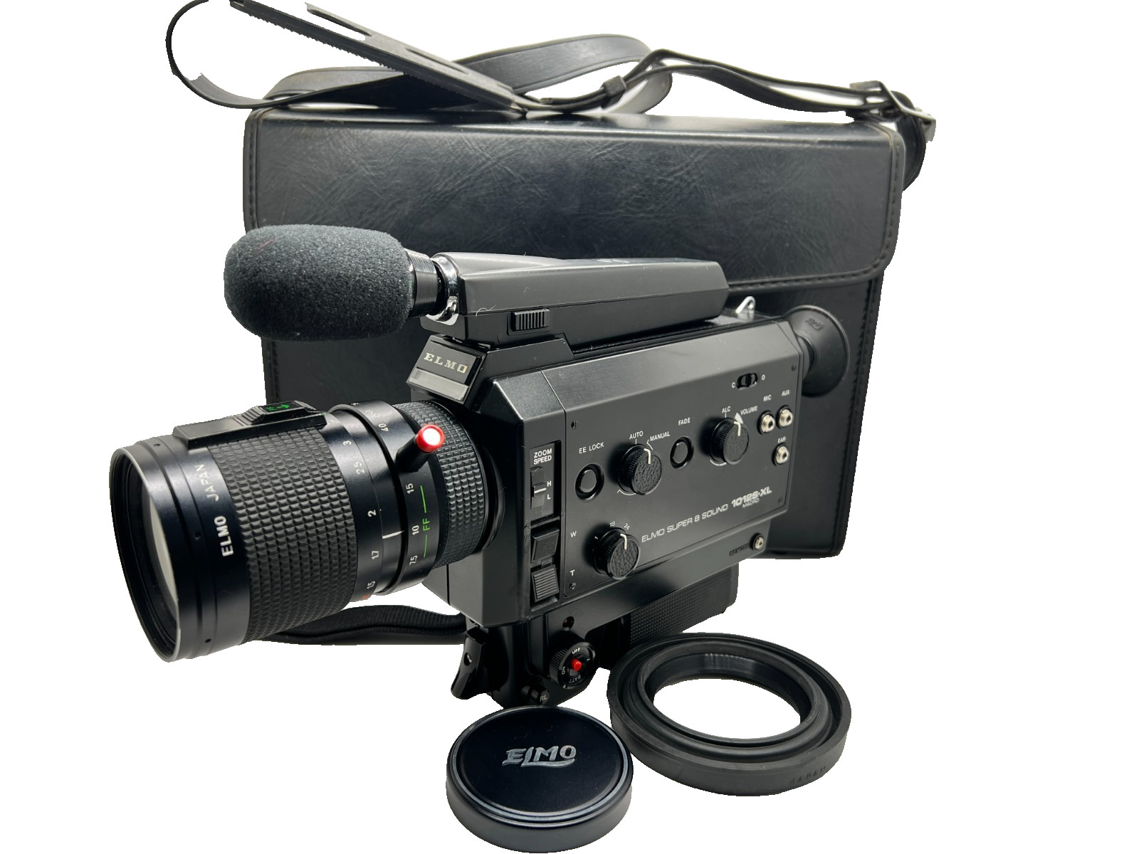 Elmo Super 8 Sound 1012S-XL Macro 8mm Movie Film Camera 8.5-51mm f1.2