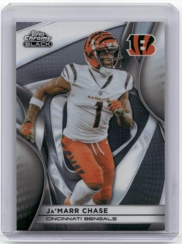 2025 Topps Chrome Black #24 Ja'Marr Chase Refractor 152/299