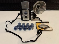 Kodak Brownie Starflex 25T Camera  Flash  Bulbs Untested
