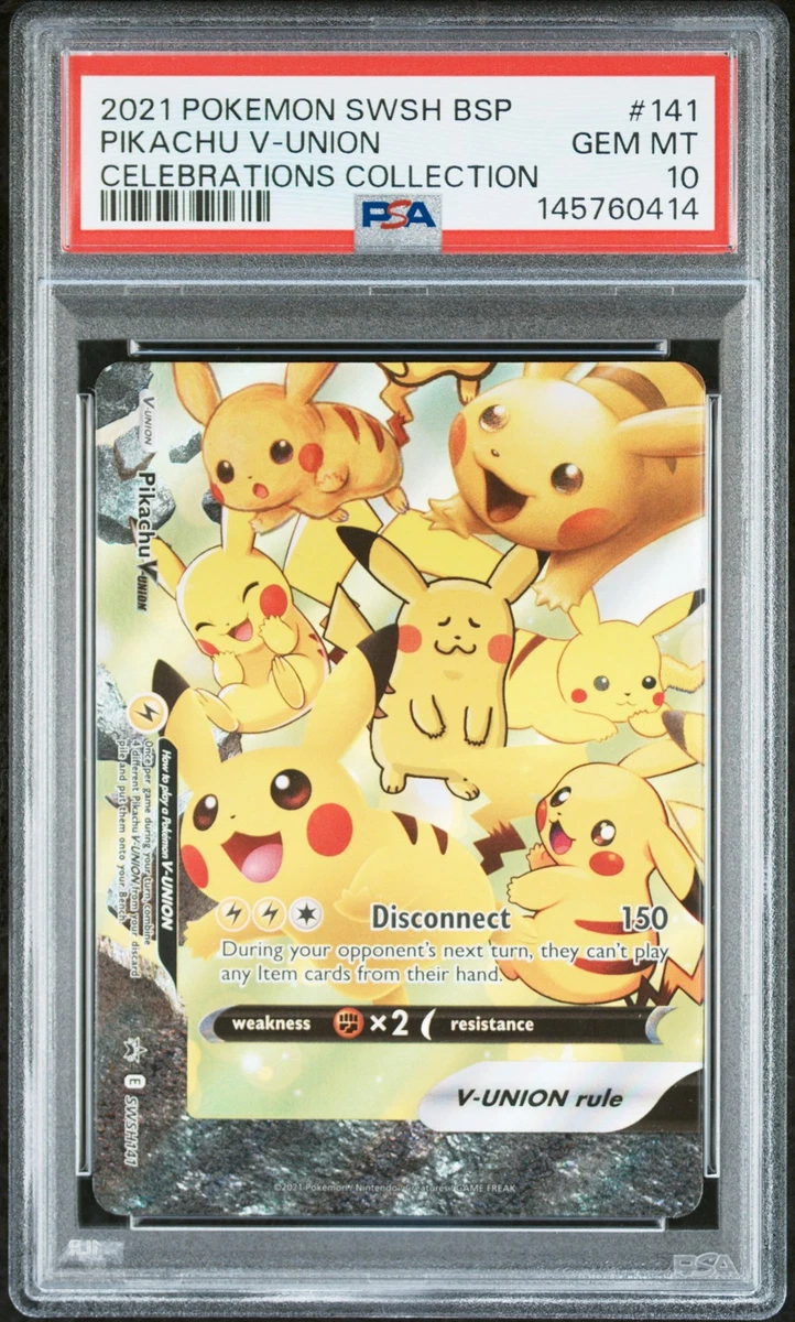 Pikachu V-Union Pokémon TCG Cards for sale | eBay