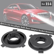 2x LED Headlight Bulb Base Adapter Socket Retainer Holder for H4 Accessories