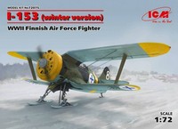 I-153, Wwii Finnish Air Force Fighter (Winter Version) / 1:72 - Icm
