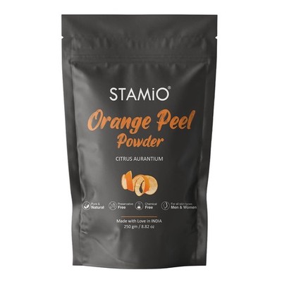 Stamio Orangenschalenpulver Für Männer Und Frauen 250 G