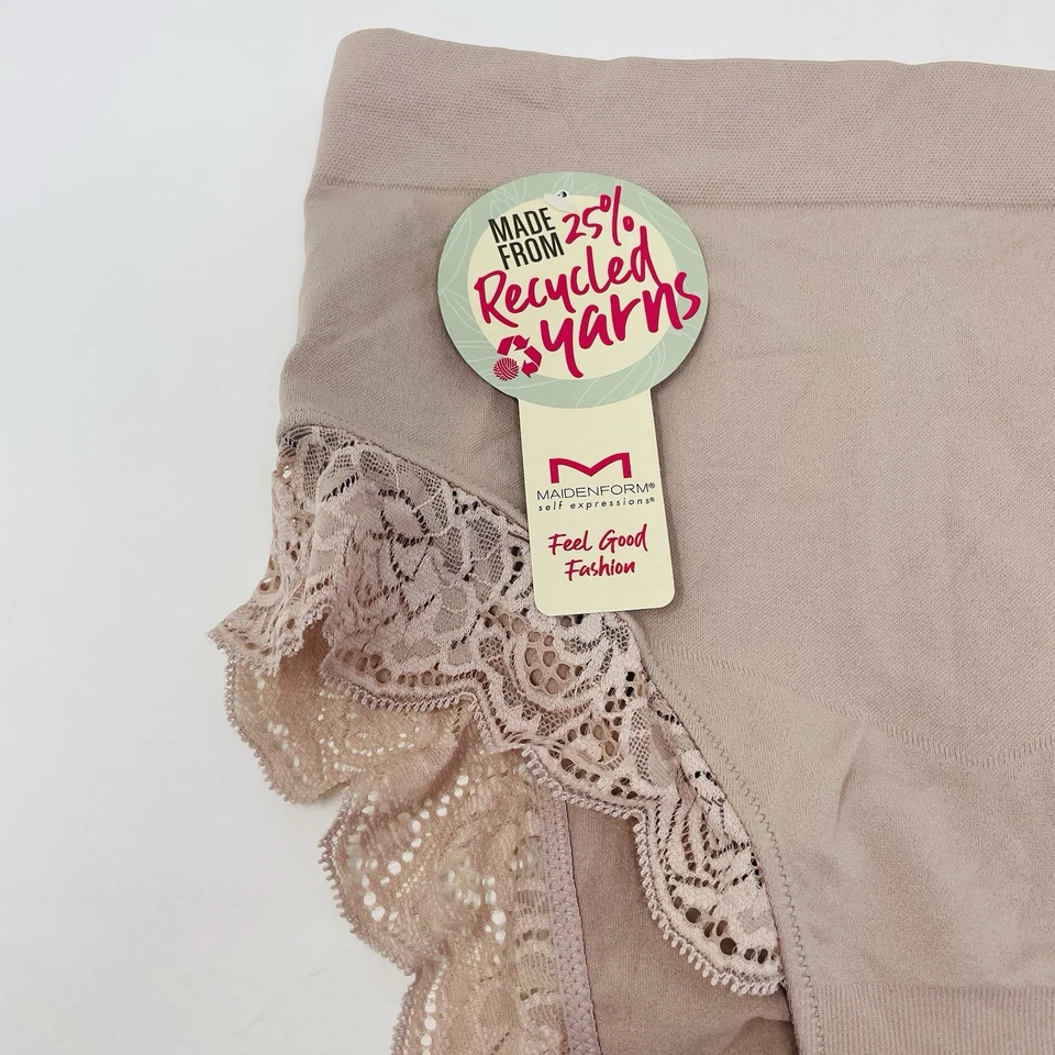 Calzoncillos de encaje Maidenform Self Expressions para mujer talla XL Feel Good Fashion 281 Foto 3 de 4