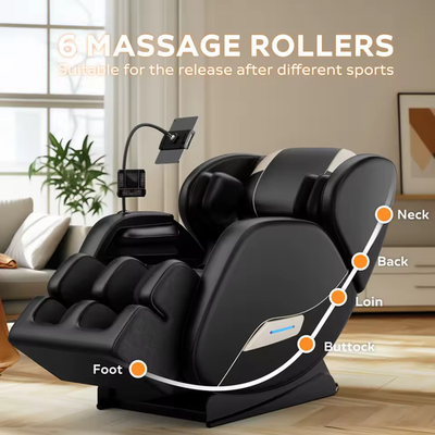 #ad 2026 Massage Chair Recliner with Zero Gravity with Full Body Air Pressure Black $1399.00
