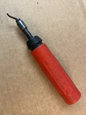 Vargus Shaviv Red Handle Deburring Tool Burr Removal Adjustable Length