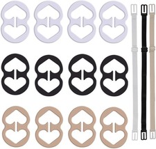 W-Plus Bra Strap Clips, Bra Clips to Make Racerback, Bra Strap Holders
