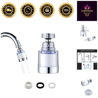 Efficient Kitchen Faucet Filter - 99.9% Heavy Metals Removal & Water Saving