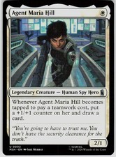 Agent Maria Hill 2 Marvel Super Heroes Magic the Gathering