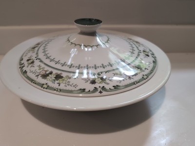 Vintage Royal Doulton provenzalische Porzellan Deckel Gemüseschale -26 cm (10,25'') sehr guter Zustand