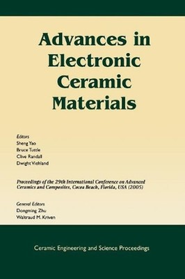 Advances in Electronic Ceramic Materials: A Collection of Papers Presented at th