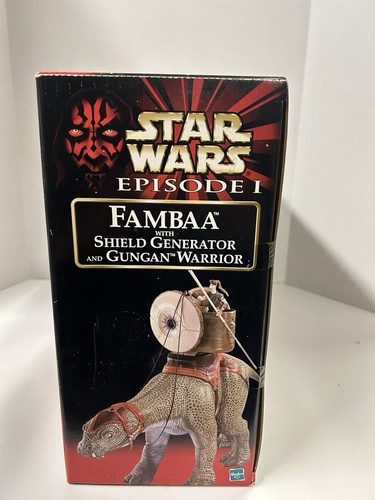 Star Wars Episode 1 FAMBAA mit Gungan Warrior Figurenset Hasbro FAO Exclusive NEU - Bild 4 von 6
