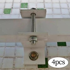 Image of 4x Awning Mounting Bracket Shade Canopy Support Professional Hardware Easy