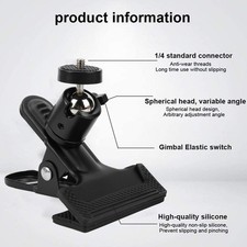 Adjustable Metal Guitar Head Phone Holder For Online Courses Excellent