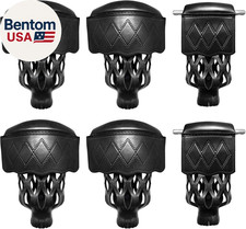 Billiard Pool Table Pockets Heavy Duty PU Leather Billiard Pockets Set of 6  Incl