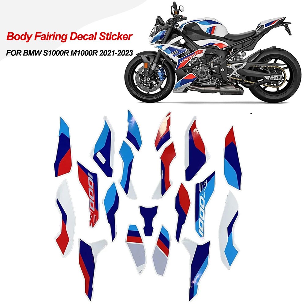 FOR BMW S1000R M1000R 2021-2023 motorcycle Sticker Body Fairing