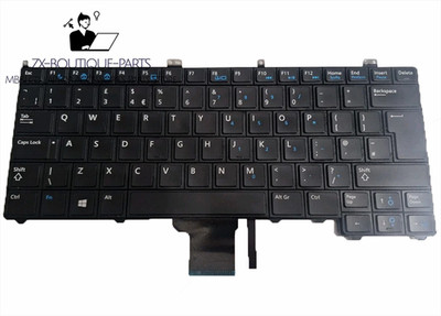 Dell Latitude E7240 E7440 E7240 UK Backlit Keyboard Replacement