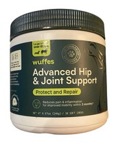 Wuffes Hip Joint Supplement for Over 65 Lbs Large Breed Dogs 30 Chews 10/26