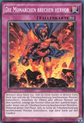 YuGiOh Die Monarchen brechen hervor SR01-DE038 Common Good 1st