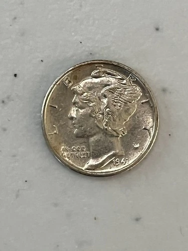 1941 D Mercury Dime GEM BU FSB