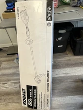 Kobalt Carbon Fiber 80-volt 17-in Straight Shaft Battery String Trimmer