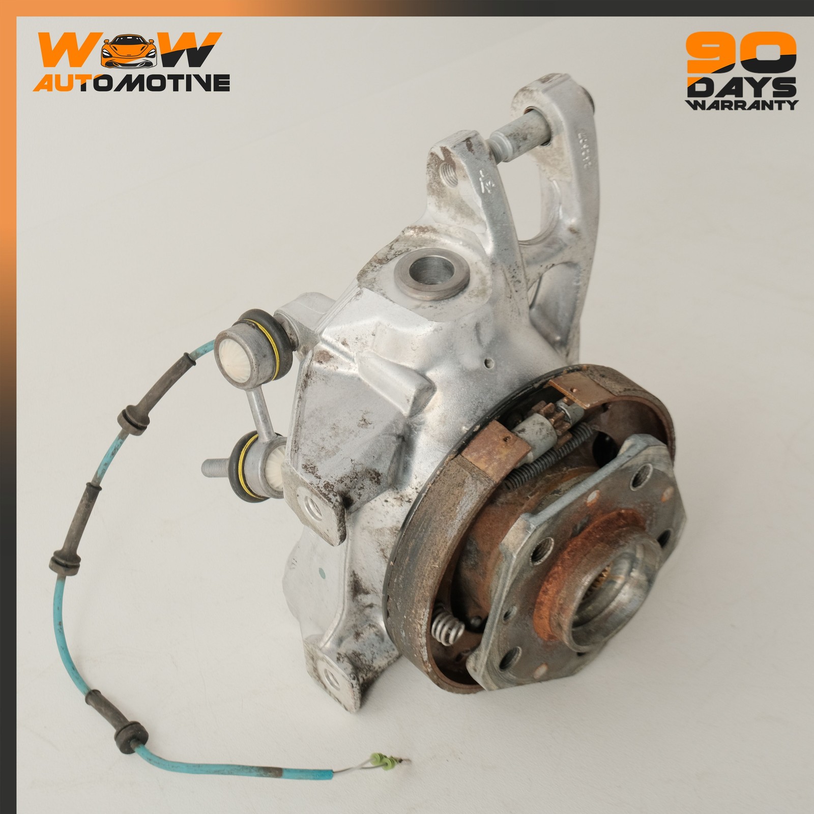 08-19 MASERATI GRANTURISMO S REAR RIGHT PASSENGER SIDE SPINDLE KNUCKLE HUB OEM