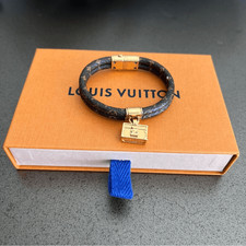 Louis Vuitton Authentic Monogram Double Wrap Bracelet with Charm