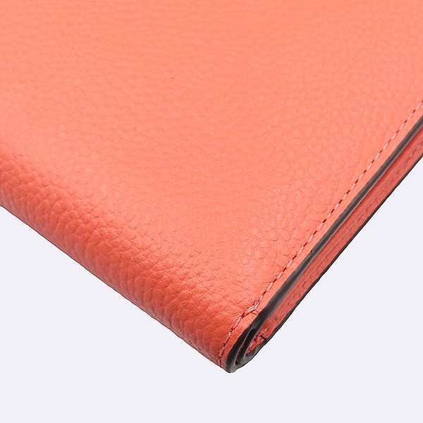 Michael Kors Pink Leather Double Pocket Wristlet Wallet