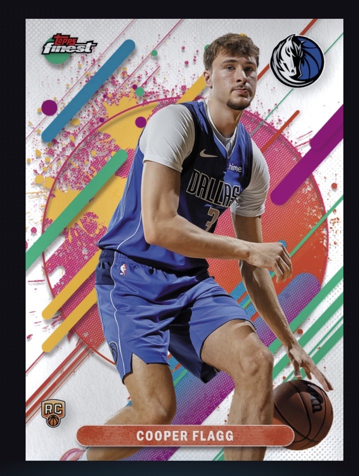 2025-26 TOPPS NBA Finest - Rookie RARE RC - COOPER FLAGG (TOPPS NBA DigitaICard