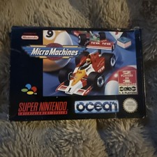 Super Nintendo (SNES) Micro machines Boxed