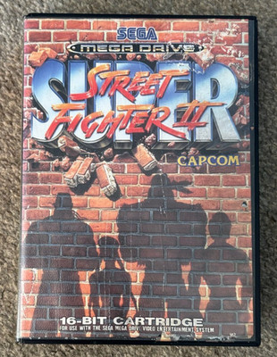 Super Street Fighter 2 - Mega Drive Spiel - OVP (ohne Anleitung) - getestet Megadrive
