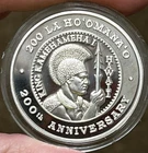 Hawaiian Silver 1 oz King Kamehameha Bicentennial PROOF .999 Silver