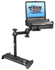 RAM Laptop Mount for 2014-2018 Chevy Silverado/Work Truck w/Split Bench Seat