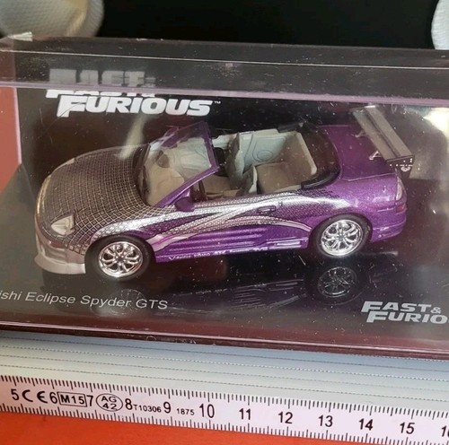 fast and furious 1/43 Mitsubishi Eclipse Spyder GTS