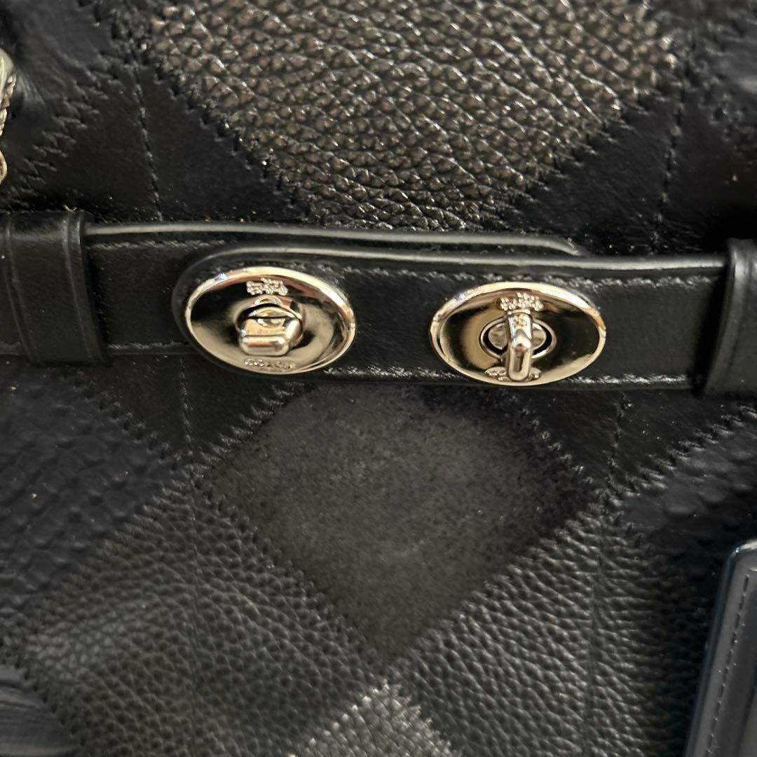 COACH Swagger Turnlock Quilted Patchwork Leather … - image 16