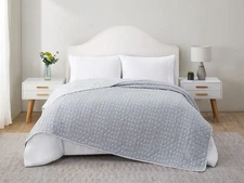 - Queen Coverlet, Reversible Cotton Rich Bedding, Lightweight Comfort for All...