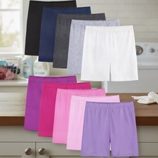 10 Pack Girls Dance Shorts Cartwheel Toddler Biker Under Dress Multi-Color Ki...