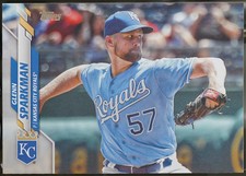 2020 Topps #679 Glenn Sparkman Baseball VG