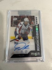 2019-20 Upper Deck Clear Cut Rookie Tribute Autos Tom Wilson #RT-TW Auto