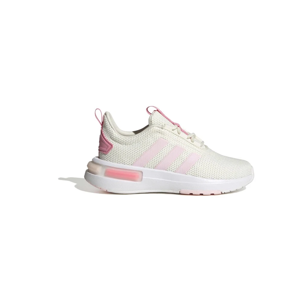 Scarpe casual Adidas Racer Tr23 stringate giovani ragazze bianco sporco sneakers IG4910