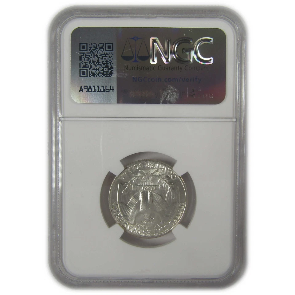 1940 D Washington Quarter MS 64 NGC Original Bag Fragment SKU:I22601 - Image 2 of 4