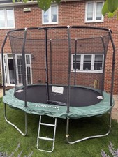 Jumpking 8 x 11.5 Oval Jump Pod Trampoline.