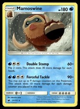 Mamoswine 21/111 Rare Crimson Invasion Pokemon Moderately Played