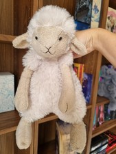 Incredible Jellycat Woolly Sheep Lamb Cream Medium retired & rare!