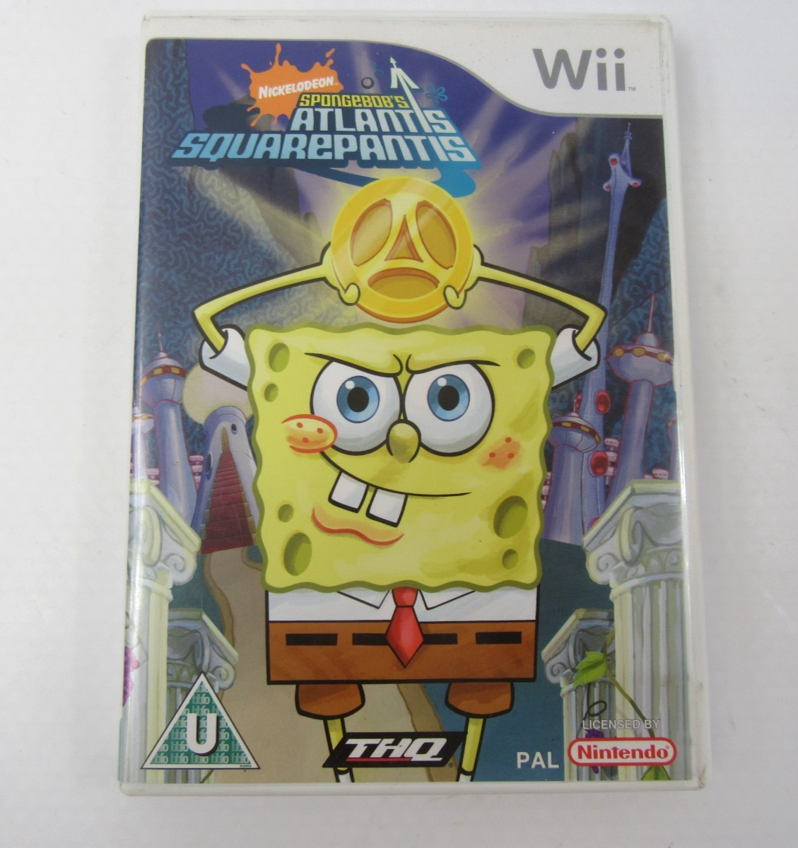 Spongebob's Atlantis Squarepantis Nintendo Wii Complete With Manual PAL