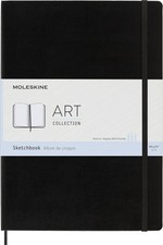 Moleskine Art Sketchbook, Hard Cover, A4 8.25 X 11.75 Plain Hardcover