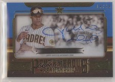 2023 Topps Five Star Pentamerous Penmanship Blue 15/15 Juan Soto #PP-JS Auto 7ut