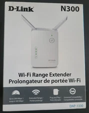 WiFi Extender to easily boost WiFi for addl coverage. D-Link DAP-1330.