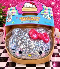 2026 Exclusive Hello Kitty Glitter Filled Squ...