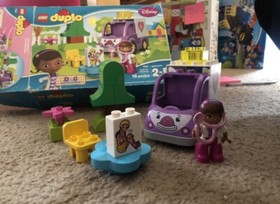 Lego Duplo 10605 Disney Doc McStuffins Rosie the Ambulance Complete Set With Box